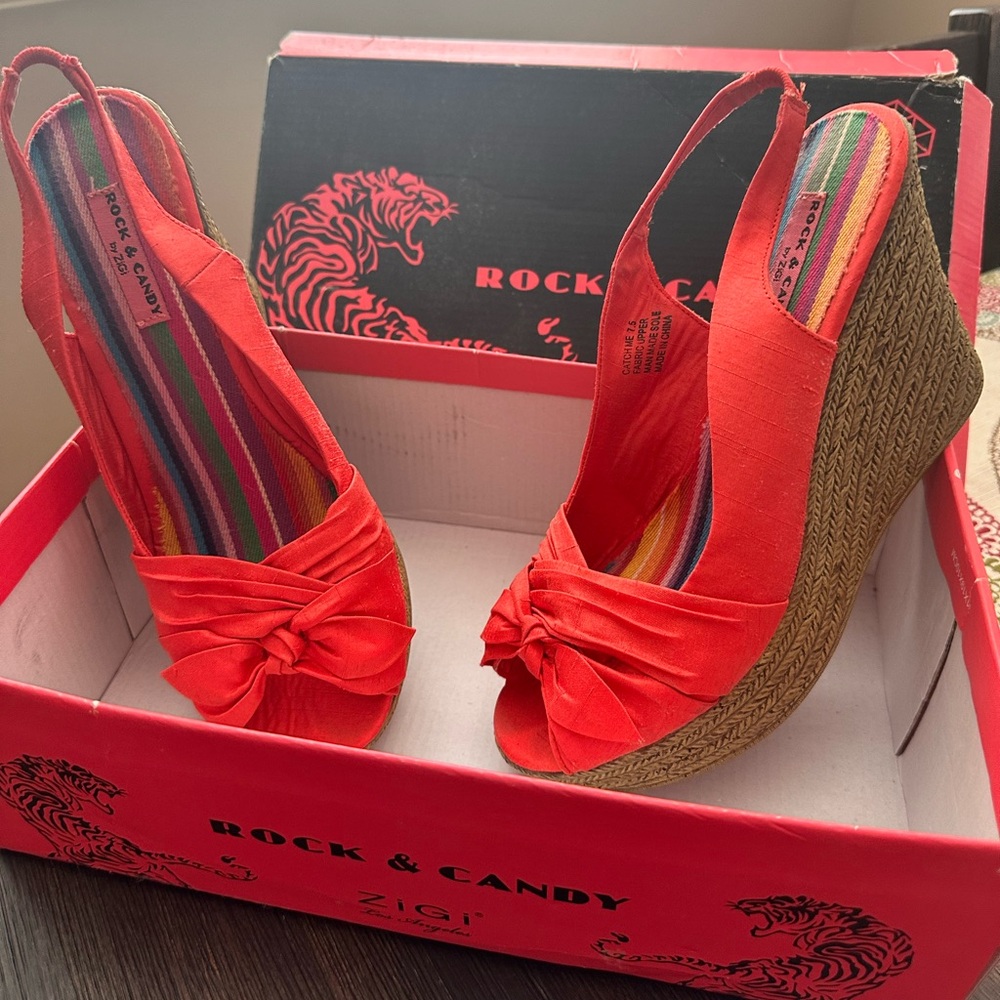 Rock & Candy Wedge Sandals